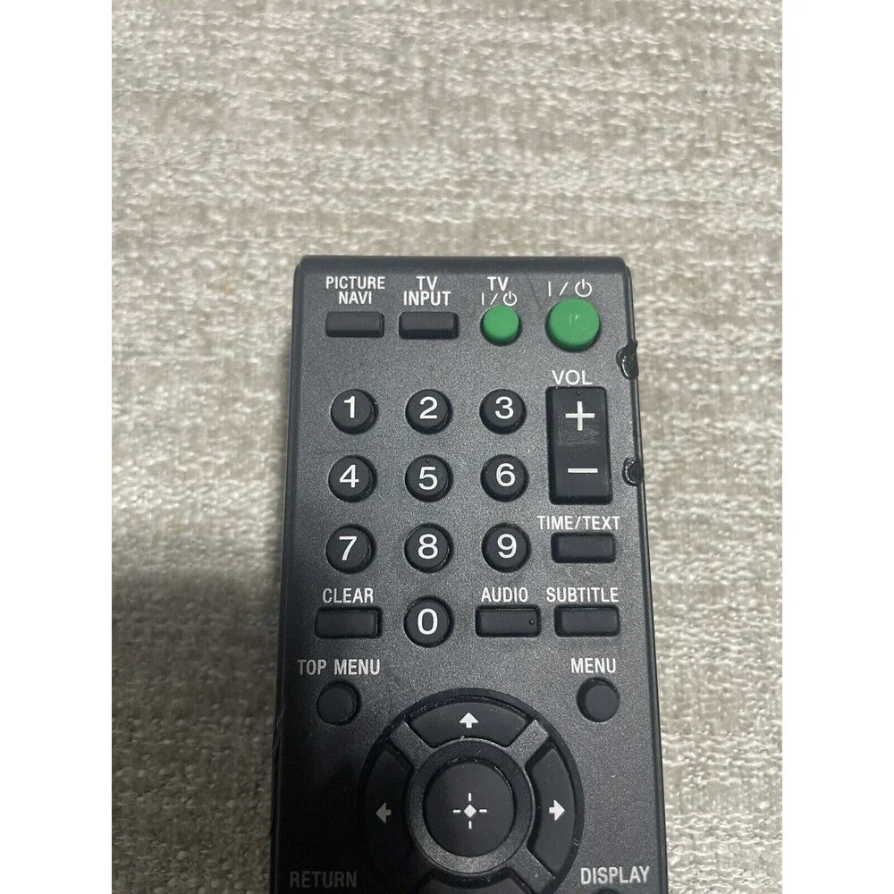 Sony RMT-D187A Remote Control Replaced for DVD CD Player DVP-SR500H DVP-NS710H